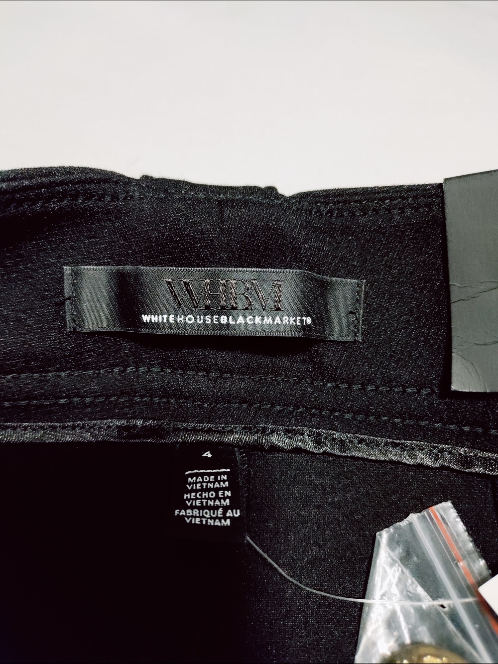 White House Black Market Jolie Straight Luxe Stretch Pants - Picture 5 of 7
